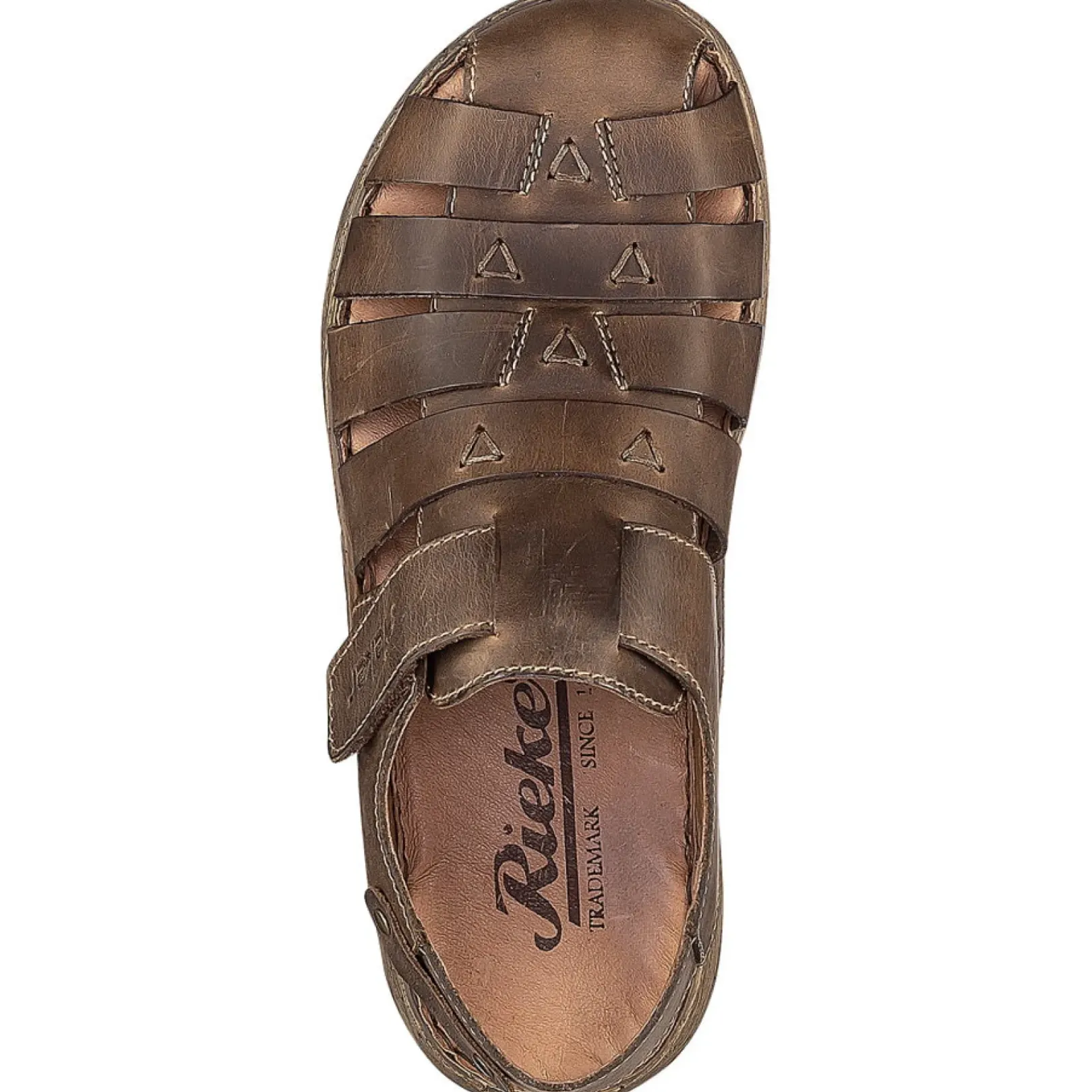 Fashion Rieker Sandaly Meskie W Kolorze Espresso W Kolorze Brazu