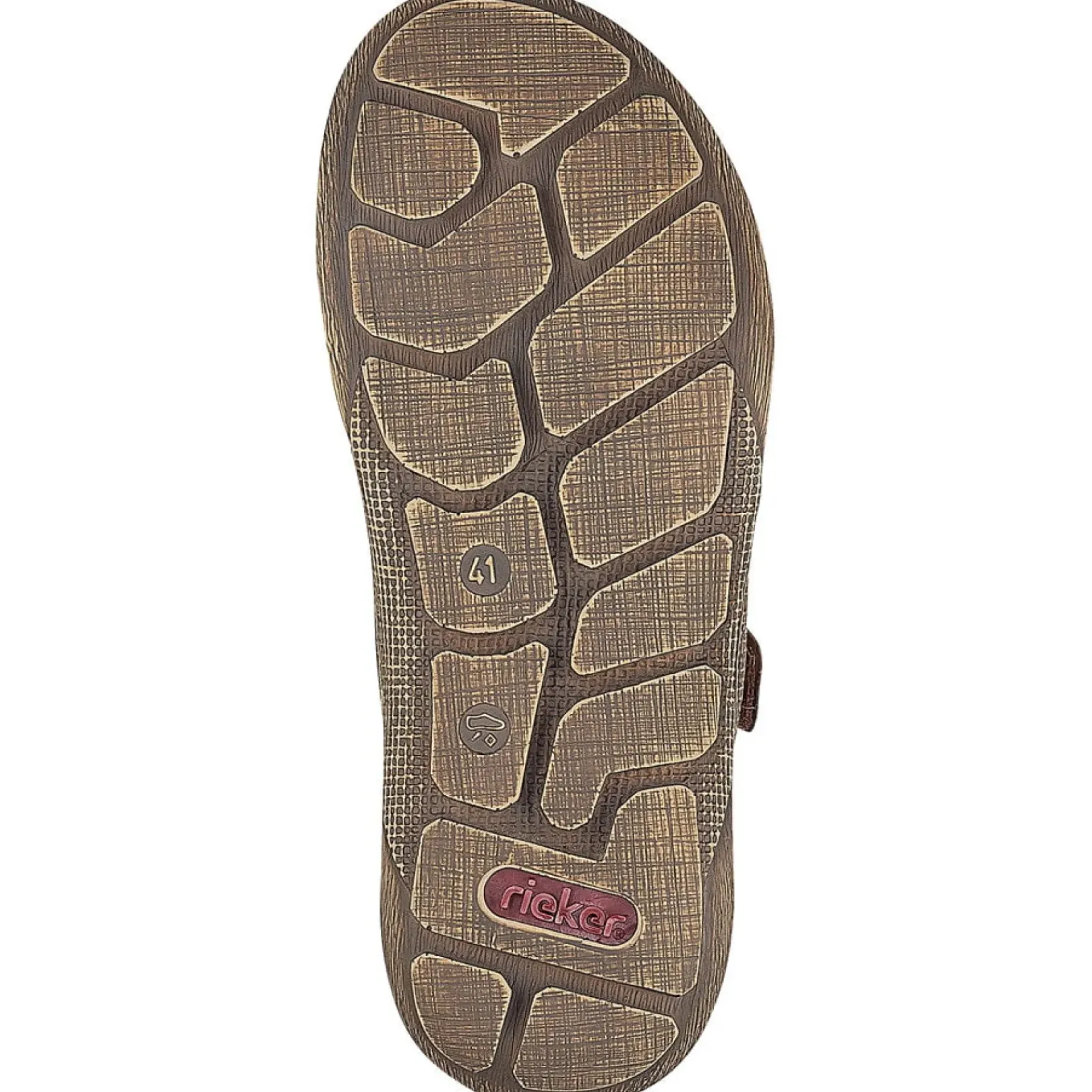 Fashion Rieker Sandaly Meskie W Kolorze Espresso W Kolorze Brazu