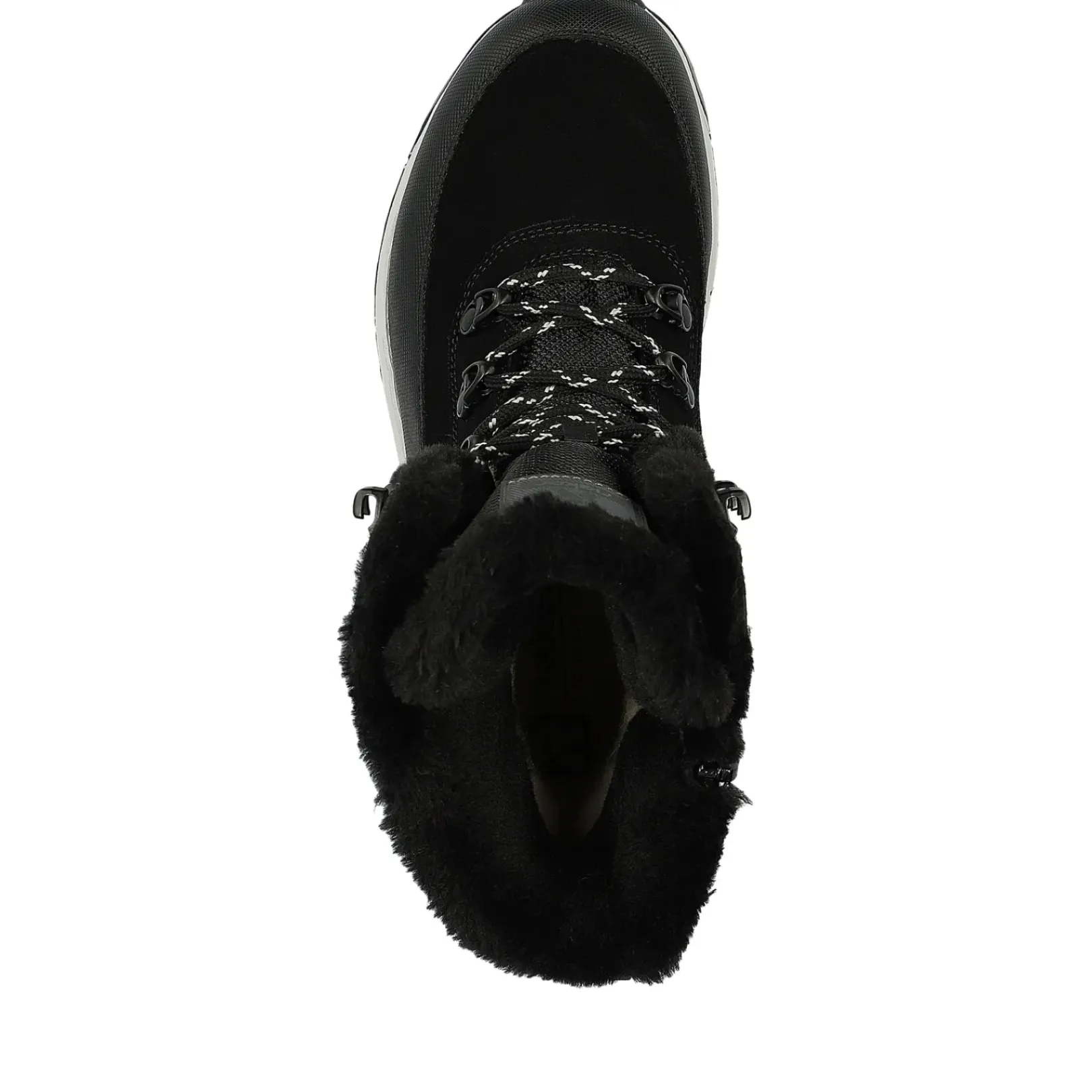 Clearance Rieker Sznurowane Botki Damskie Steel Black