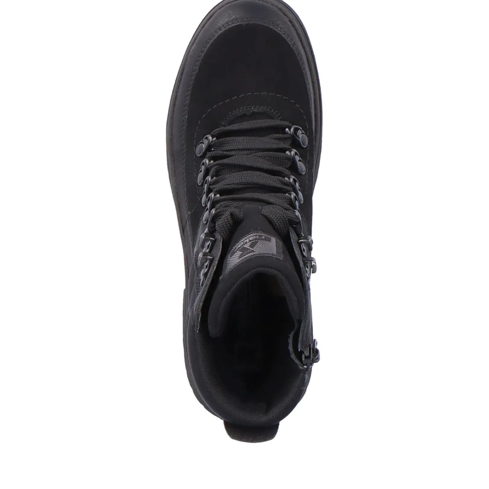 Clearance Rieker Sznurowane Botki Damskie Diamond Black
