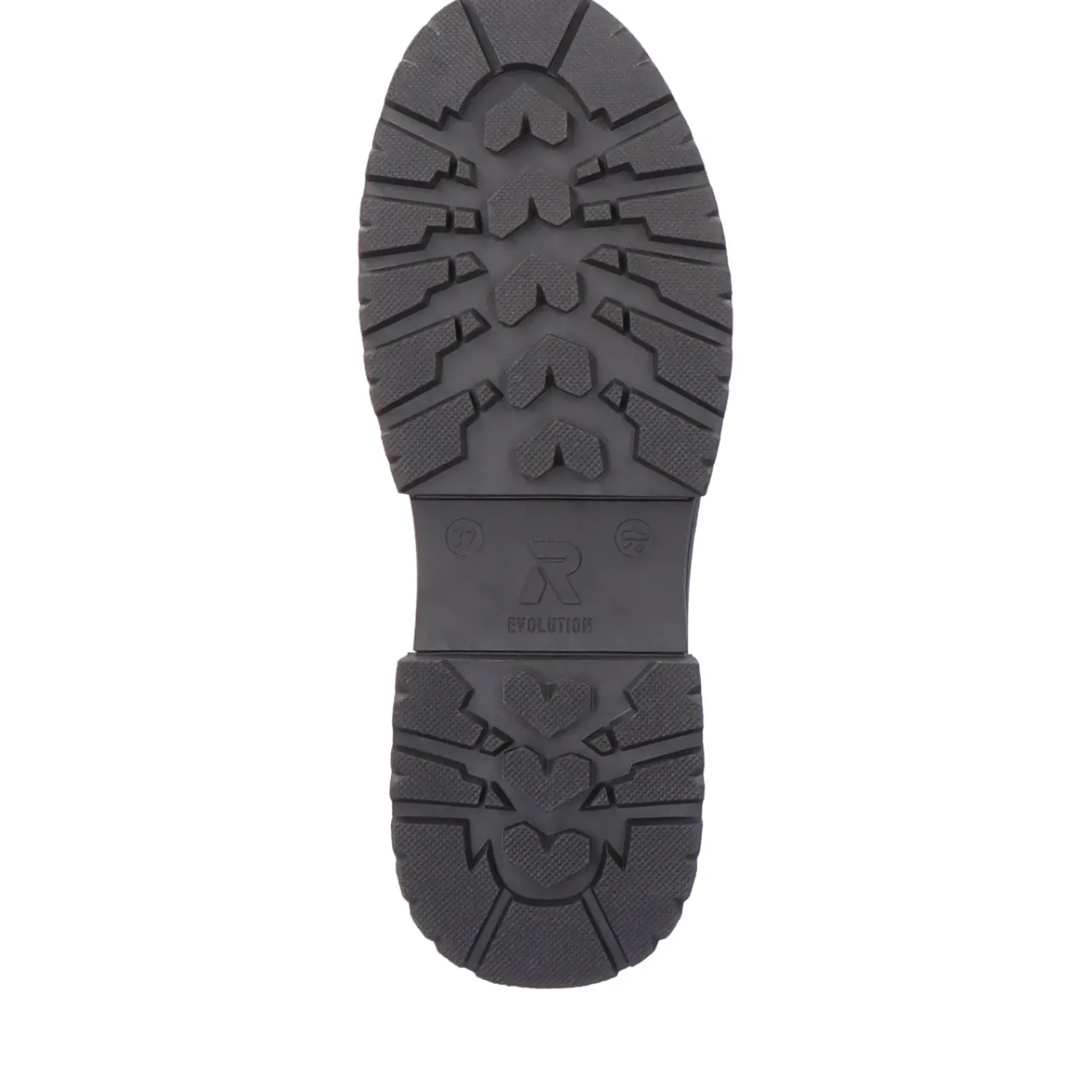Clearance Rieker Sznurowane Botki Damskie Diamond Black
