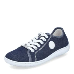 Discount Rieker Sznurowane Buty Damskie W Kolorze Granatowym