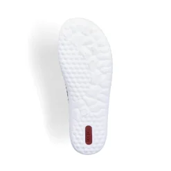 Discount Rieker Sznurowane Buty Damskie W Kolorze Granatowym