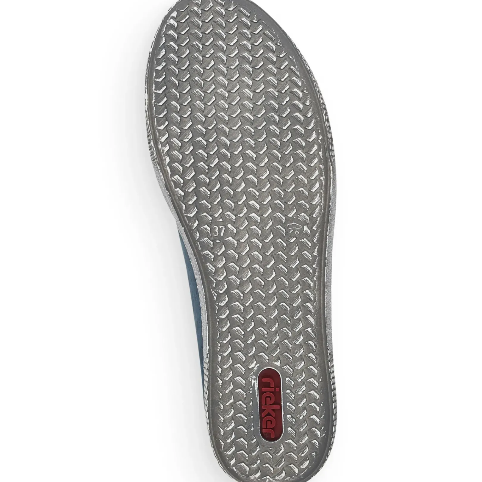 New Rieker Sznurowane Buty Damskie W Kolorze Lazurowym