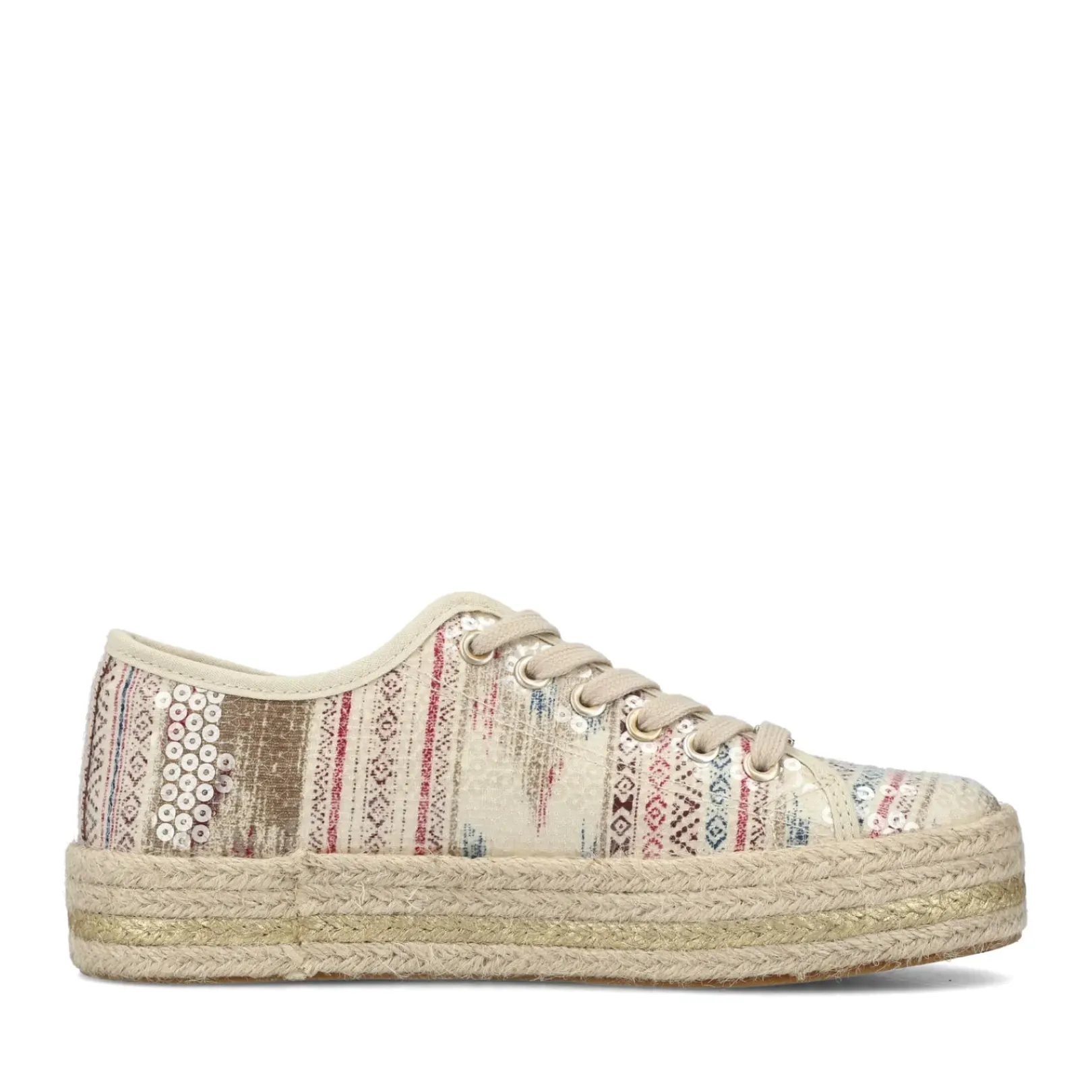 Clearance Rieker Sznurowane Buty Damskie W Kolorze Jasnego Bezu