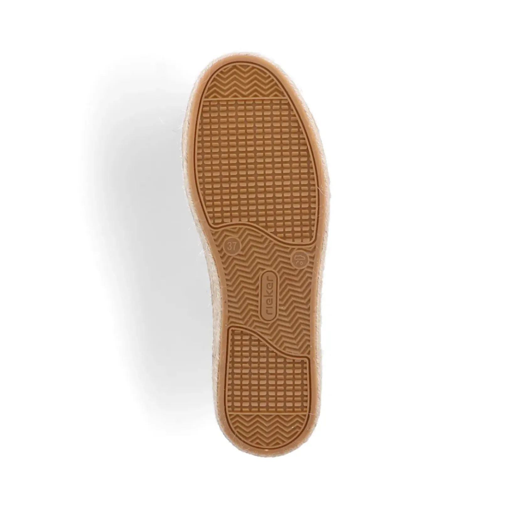 Clearance Rieker Sznurowane Buty Damskie W Kolorze Jasnego Bezu