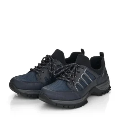 Clearance Rieker Sznurowane Buty Damskie W Kolorze Blekitu Pacyfiku
