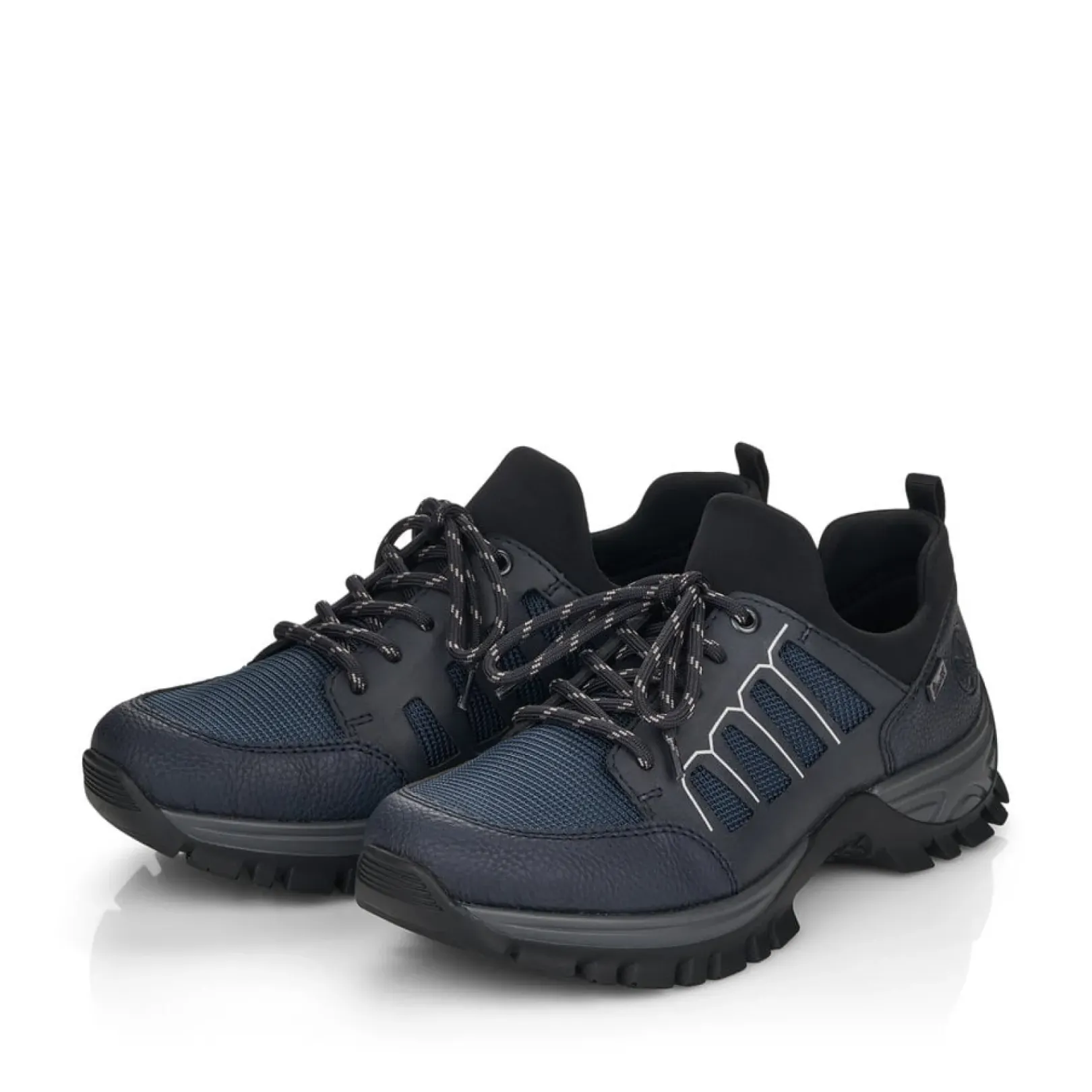 Clearance Rieker Sznurowane Buty Damskie W Kolorze Blekitu Pacyfiku