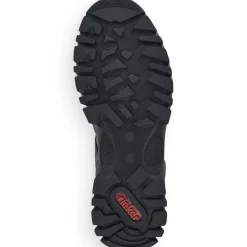 Clearance Rieker Sznurowane Buty Damskie W Kolorze Blekitu Pacyfiku