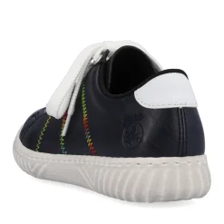 Best Rieker Sznurowane Buty Damskie W Kolorze Granatowym