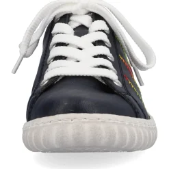 Best Rieker Sznurowane Buty Damskie W Kolorze Granatowym