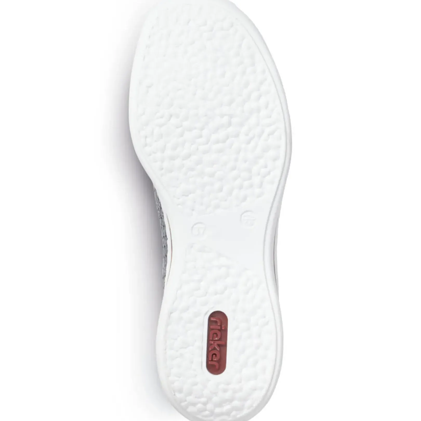 Discount Rieker Sznurowane Buty Damskie W Kolorze Morskiego Blekitu