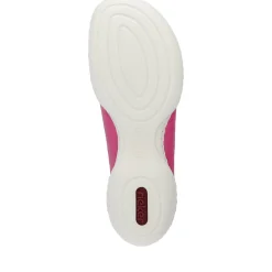 Clearance Rieker Sznurowane Buty Damskie W Kolorze Magenta