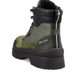 Outlet Rieker Sznurowane Buty Meskie W Kolorze Khaki