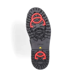 Clearance Rieker Sznurowane Buty Meskie W Kolorze Glebokiej Czerni