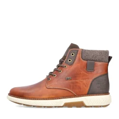 Clearance Rieker Sznurowane Buty Meskie W Kolorze Karmelowo-Brazowym