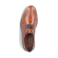 Clearance Rieker Sznurowane Buty Meskie W Kolorze Miedzianym