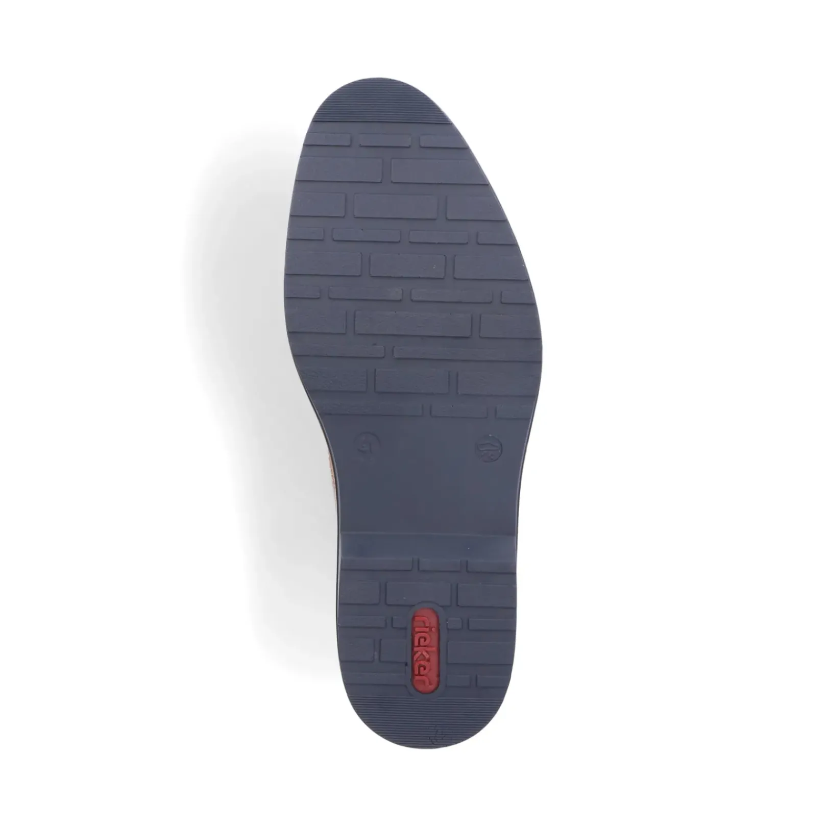 Clearance Rieker Sznurowane Buty Meskie W Kolorze Miedzianym