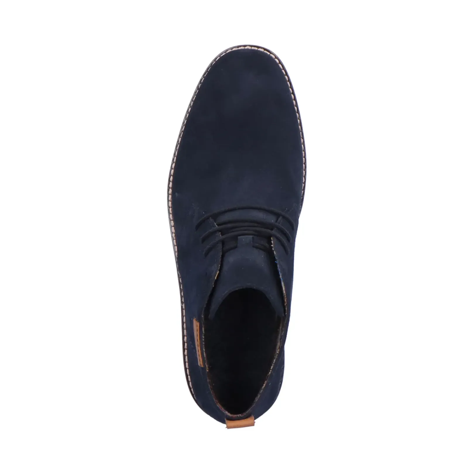 New Rieker Sznurowane Buty Meskie W Kolorze Granatowym