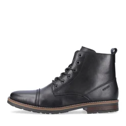 Online Rieker Sznurowane Buty Meskie W Kolorze Grafitowo-Czarnym