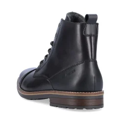 Online Rieker Sznurowane Buty Meskie W Kolorze Grafitowo-Czarnym