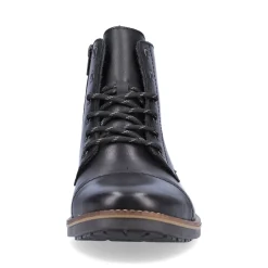 Online Rieker Sznurowane Buty Meskie W Kolorze Grafitowo-Czarnym