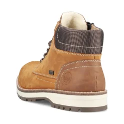 Fashion Rieker Sznurowane Buty Meskie W Kolorze Karmelowo-Brazowym