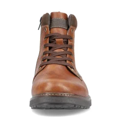 Fashion Rieker Sznurowane Buty Meskie W Kolorze Karmelowo-Brazowym