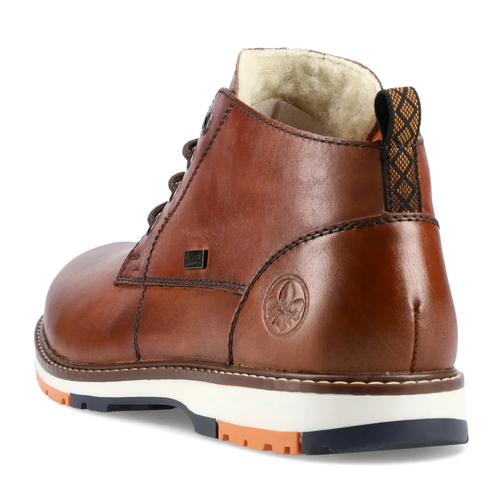 Online Rieker Sznurowane Buty Meskie W Kolorze Karmelowo-Brazowym