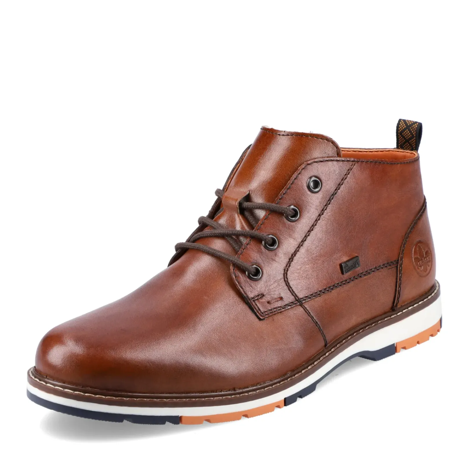 Online Rieker Sznurowane Buty Meskie W Kolorze Karmelowo-Brazowym