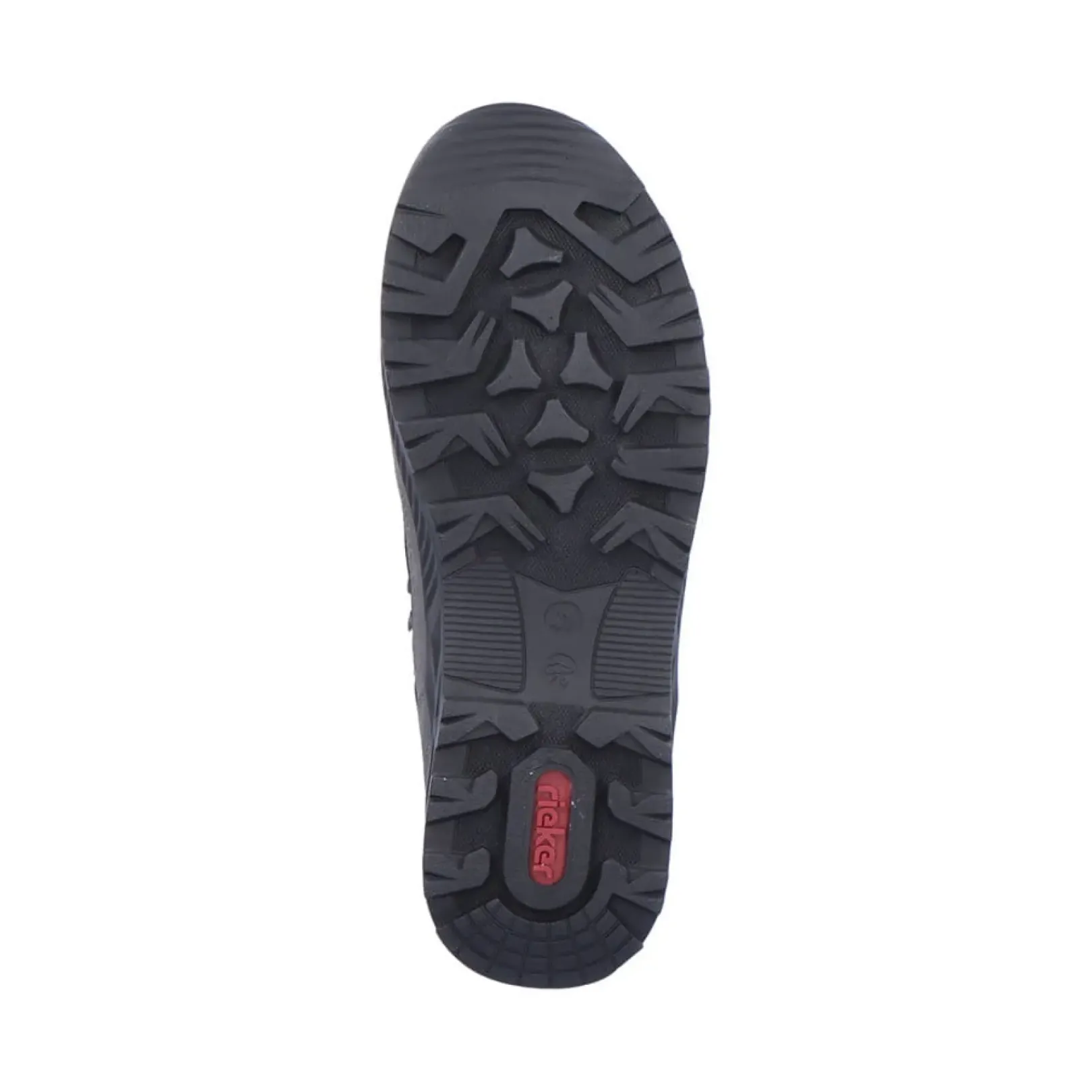 Fashion Rieker Sznurowane Buty Meskie W Kolorze Granitowo-Szarym
