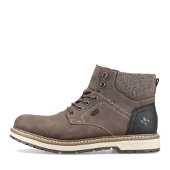 Clearance Rieker Sznurowane Buty Meskie W Kolorze Tabaczno-Brazowym