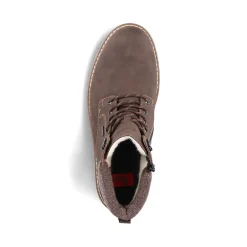 Clearance Rieker Sznurowane Buty Meskie W Kolorze Tabaczno-Brazowym