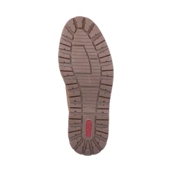 Best Rieker Sznurowane Buty Meskie W Kolorze Karmelowo-Brazowym
