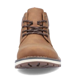 Best Rieker Sznurowane Buty Meskie W Kolorze Karmelowo-Brazowym