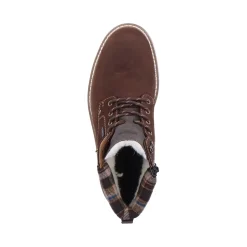 Online Rieker Sznurowane Buty Meskie W Kolorze Orzechowego Brazu