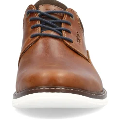 Best Rieker Sznurowane Buty Meskie , Drewno-Brazowe