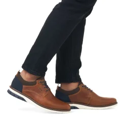 Best Rieker Sznurowane Buty Meskie , Drewno-Brazowe