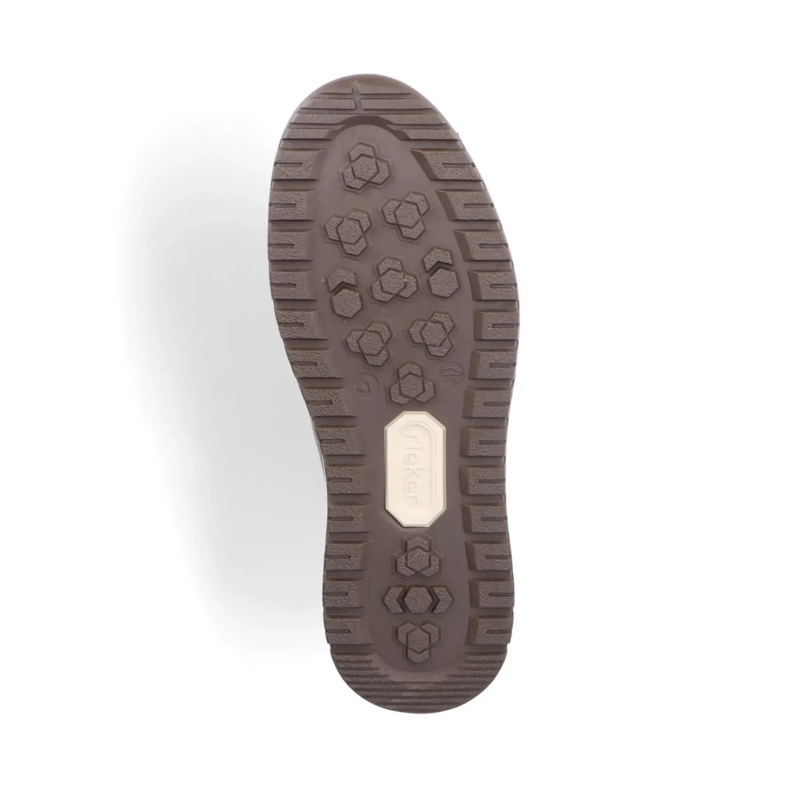 Hot Rieker Sznurowane Buty Meskie W Kolorze Orzechowego Brazu