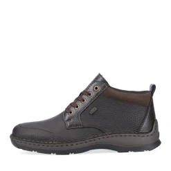 Fashion Rieker Sznurowane Buty Meskie W Kolorze Espresso W Kolorze Brazu