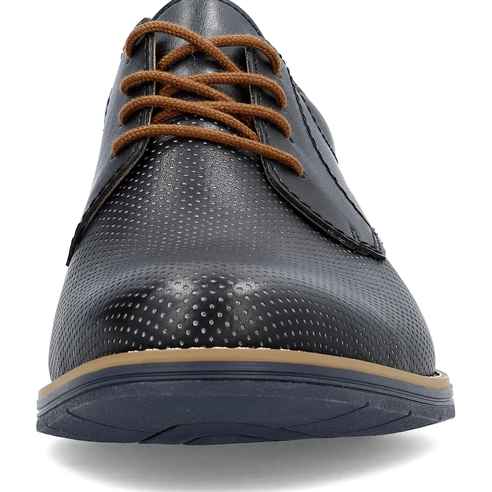 Best Rieker Sznurowane Buty Meskie W Kolorze Granatowym