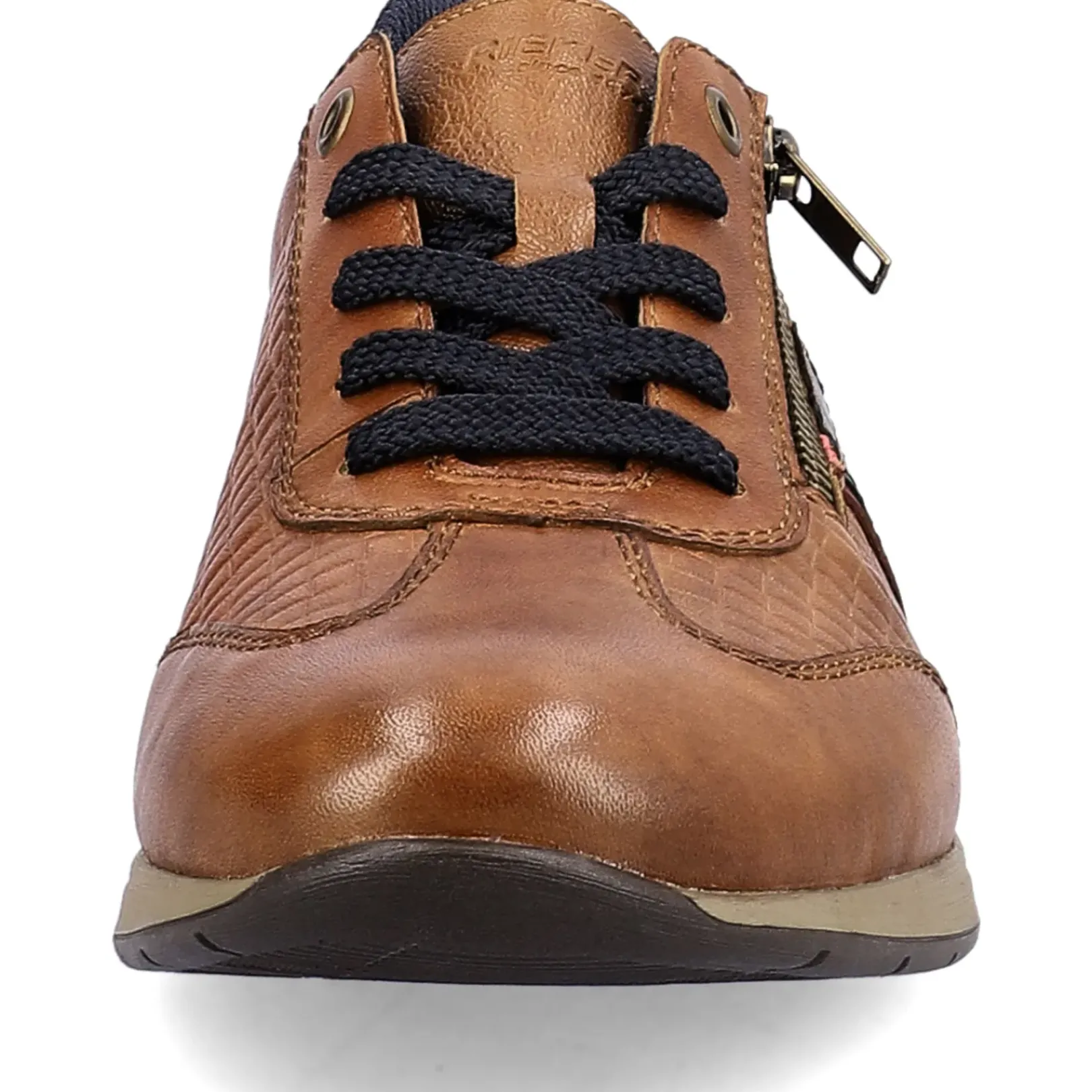 Sale Rieker Sznurowane Buty Meskie W Kolorze Brazowo-Czarnym