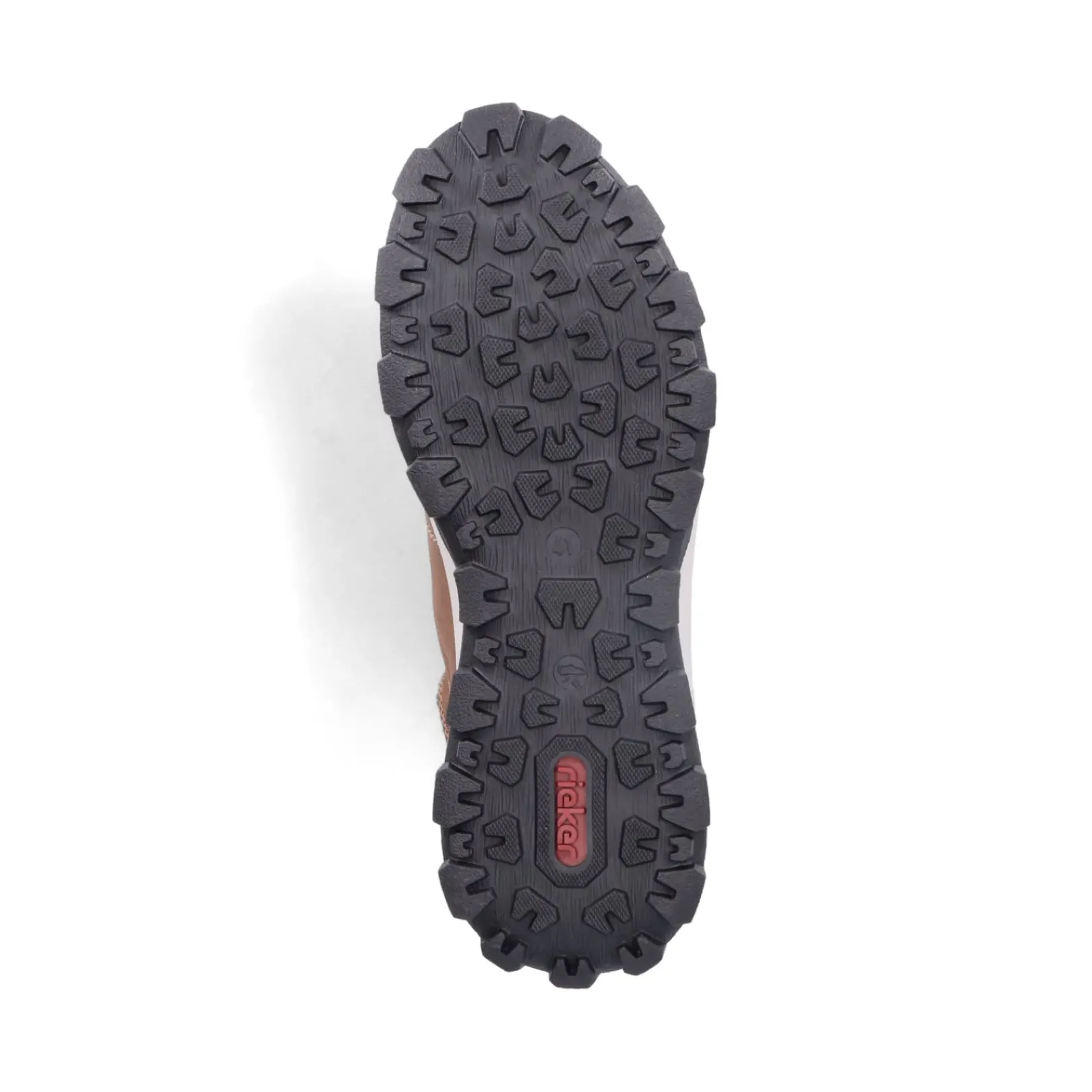Best Rieker Sznurowane Buty Meskie W Kolorze Karmelowo-Brazowym