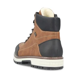 Sale Rieker Sznurowane Buty Meskie W Kolorze Jasnobrazowo-Czarnym