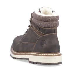 Fashion Rieker Sznurowane Buty Meskie W Kolorze Espresso W Kolorze Brazu