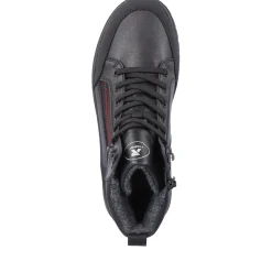 Outlet Rieker Sznurowane Buty Meskie Deep Black