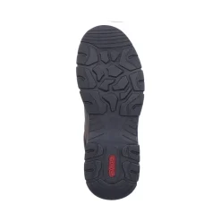 Fashion Rieker Sznurowane Buty Meskie W Kolorze Orzechowego Brazu