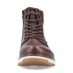 Discount Rieker Sznurowane Buty Meskie W Kolorze Orzechowego Brazu