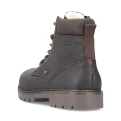 Sale Rieker Sznurowane Buty Meskie W Kolorze Ciemnobrazowym