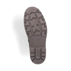 Sale Rieker Sznurowane Buty Meskie W Kolorze Ciemnobrazowym